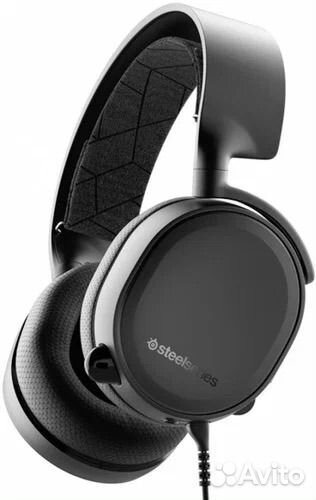 Наушники SteelSeries Arctis 3, проводные, черные