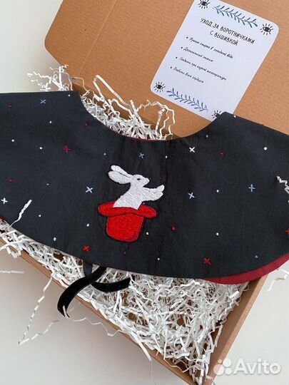 Необычный воротник ручной работы