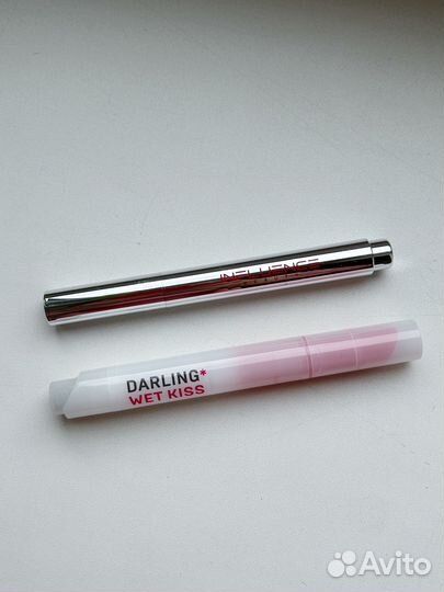 Блески для губ darling* и influence beauty