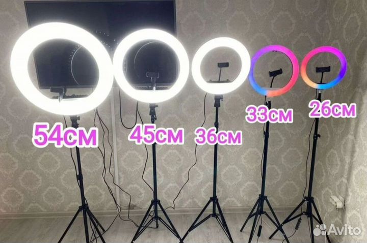 Кольцо для селфи. Кольцевая лампа
