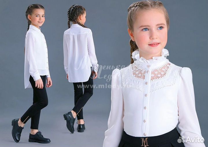 Блузка Маленькая Леди 146 152 158