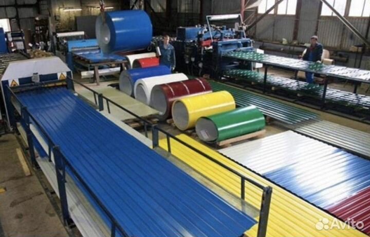 Профлист и кровля на складе