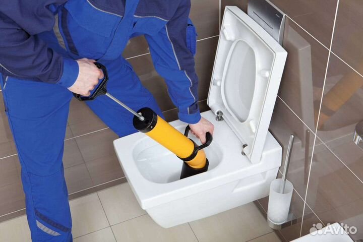 Устранение засоров,Прочистка канализации,Сантехник