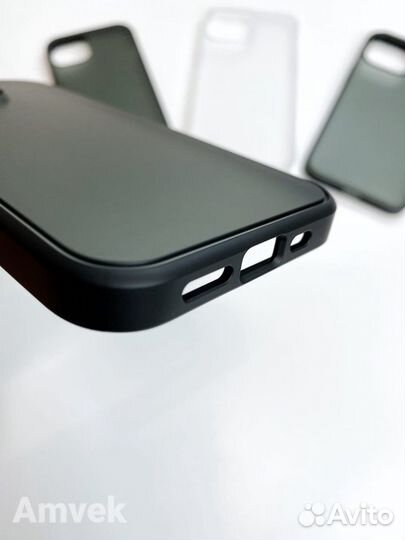 Чехол на iPhone 13 Pro Max (Противоударный) Чёрный