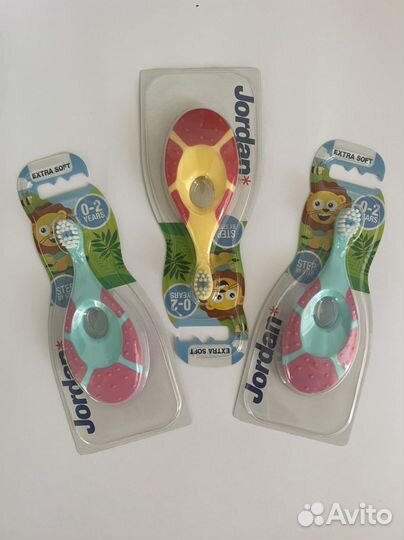Детская зубная щетка jordan 0-2 лет