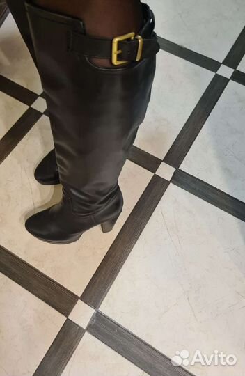 Сапоги ботфорты hm