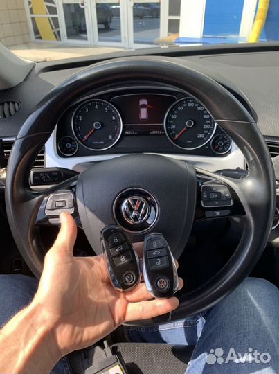Новый ключ для Volkswagen Touareg