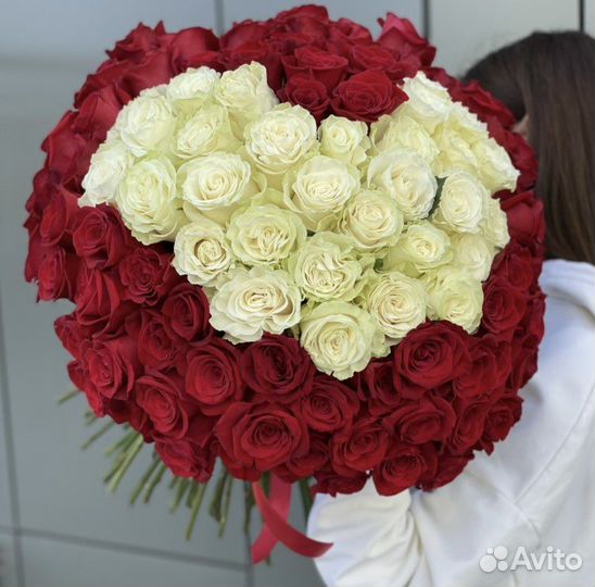 101 Роза с доставкой