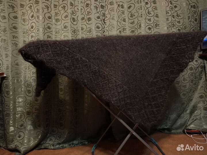 Тёплый пуховый платок