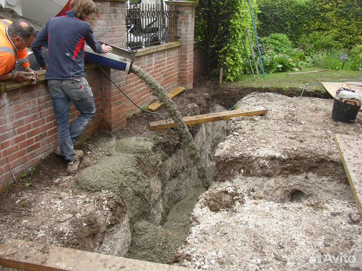 Бетон М300 на гравии