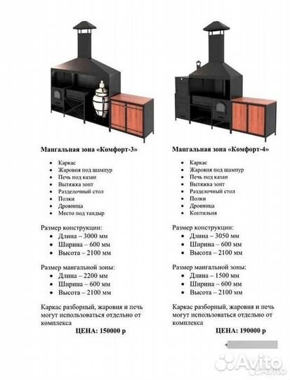 Мангальная зона Комфорт - 8