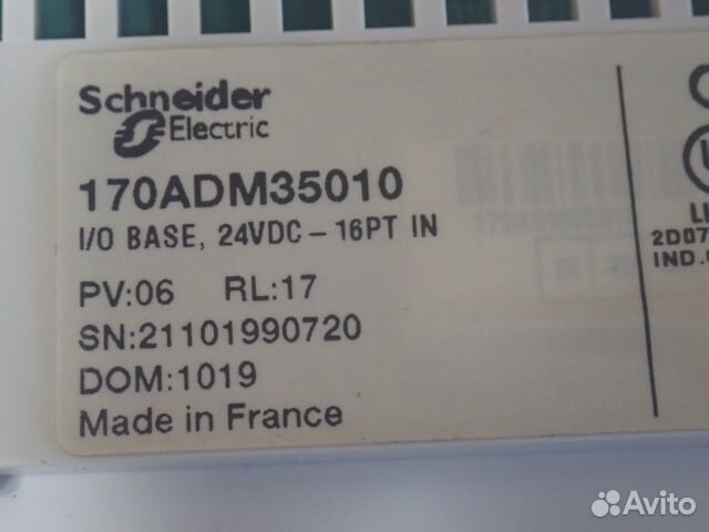 Модуль Schneider Electric 170ADM35010+170INT11000