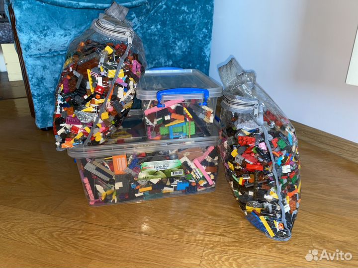 Lego детали россыпью