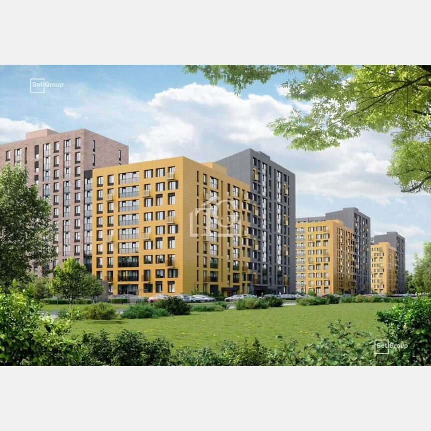 1-к. квартира, 36,1 м², 10/12 эт.