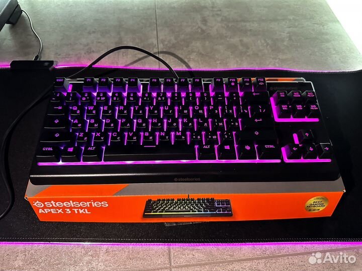 Игровая клавиатура SteelSeries Apex 3 TKL