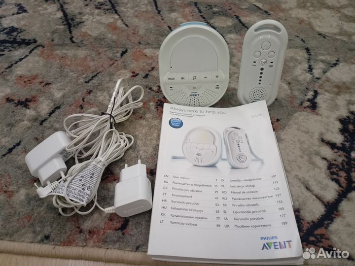 Радио няня Philips Avent SCD 505