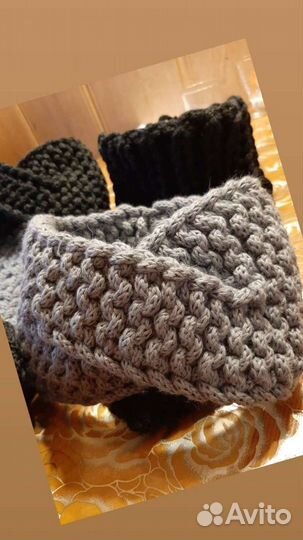 Шапка, манишка, повязка