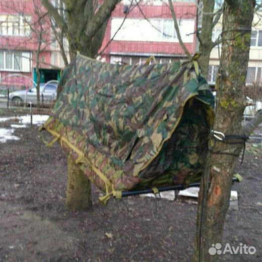 Гамак-палатка, армейская, горная