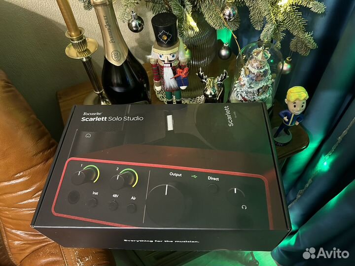 Focusrite Scarlett Solo Studio 4th Gen набор