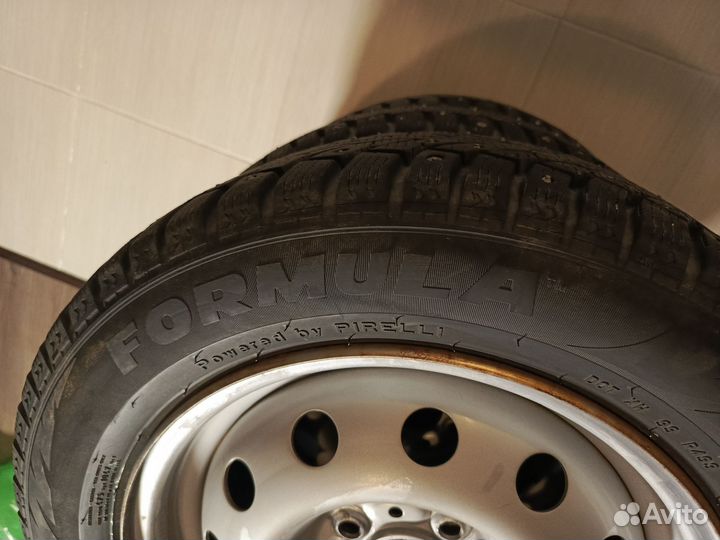 Колёса в сборе Pirelli Formula Ice 185/65 r14 82T