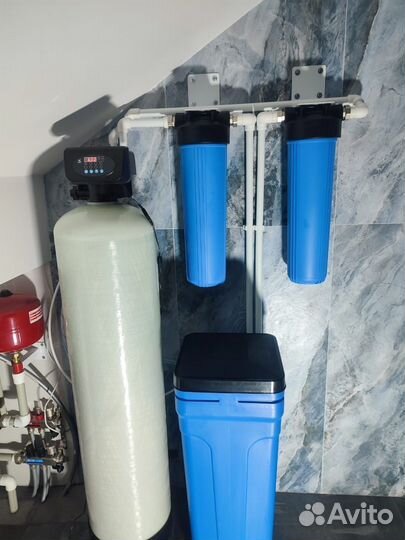 Фильтр обезжелезиватель и аэрация воды. Комплект