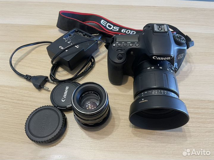Фотоаппарат Canon 60d комплект
