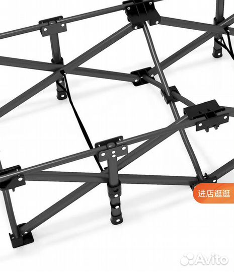 Туристические раскладушки трость + чехол