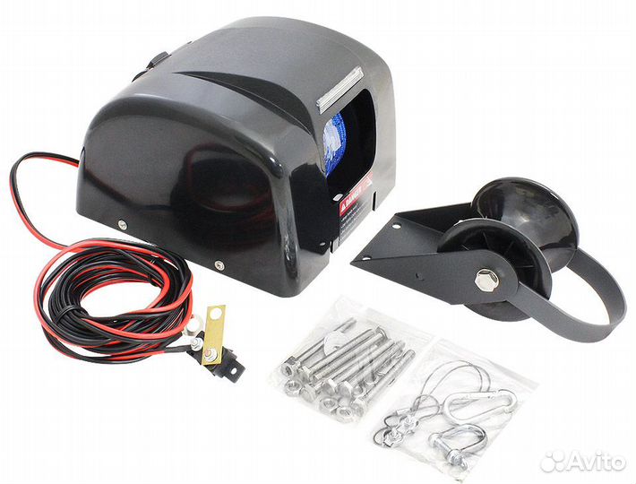 Якорная лебедка тросовая