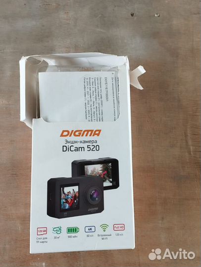 Экшн-камера digma DiCam 520