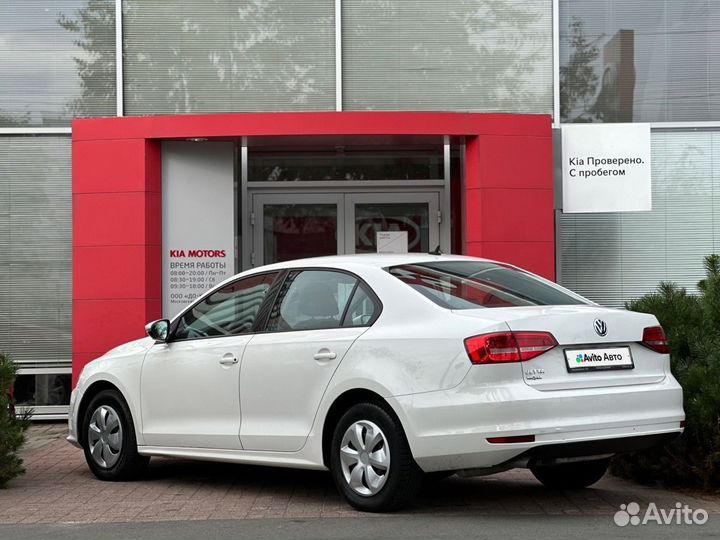 Volkswagen Jetta 1.6 AT, 2015, 160 012 км