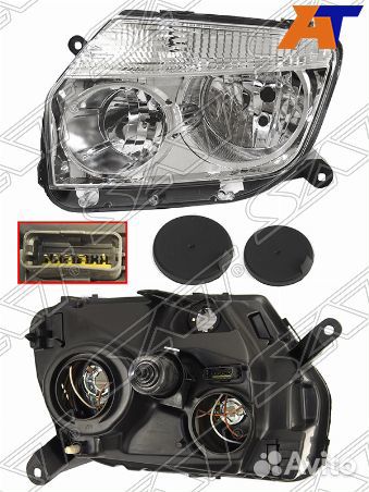 Фара renault duster