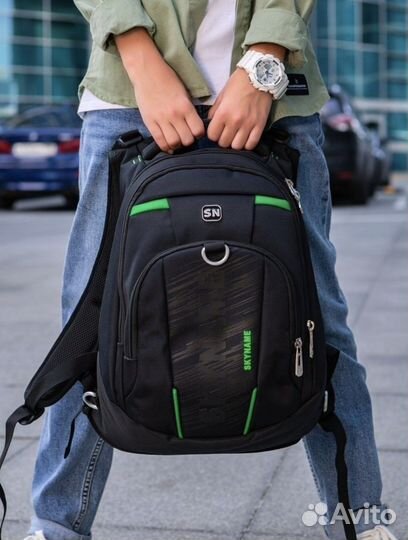 Рюкзак школьный для мальчика Новые с анатом спинка