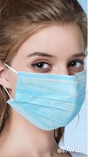 Маска медицинская одноразовая