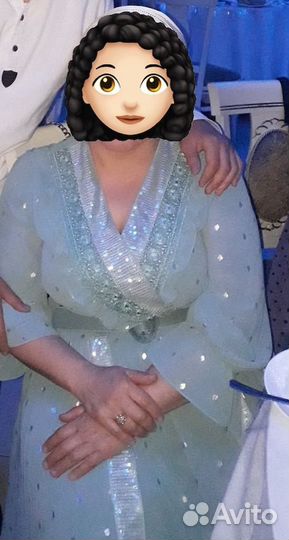 Вечернее платье 50 размер бу