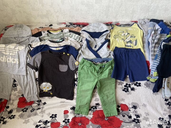 Детские вещи пакетом 9-18месяцев