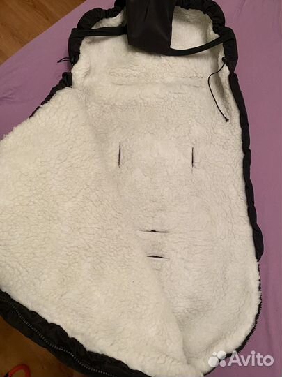 Зимний конверт amarobaby на овчине