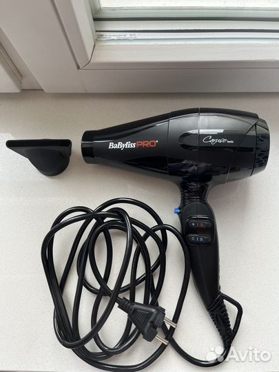 Фен babyliss pro caruso ionic