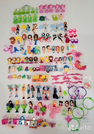 Киндер из яиц принцессы и барби