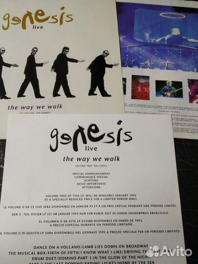 Genesis Live The Way We Walk The Shorts