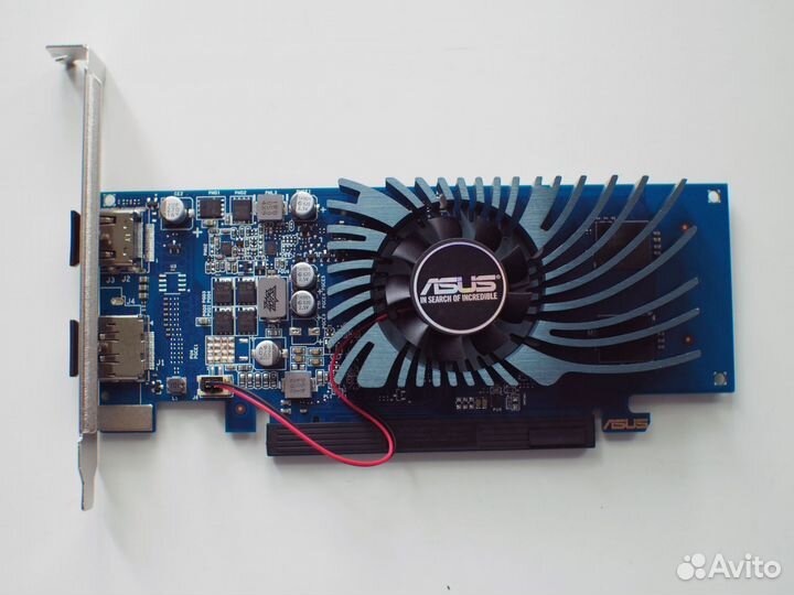 Видеокарта Asus GeForce GT 1030 2G, GT1030-2G-BRK