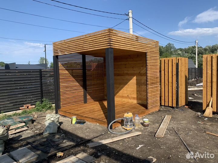 Строительство беседок