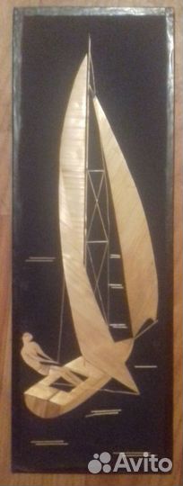 Панно из соломки