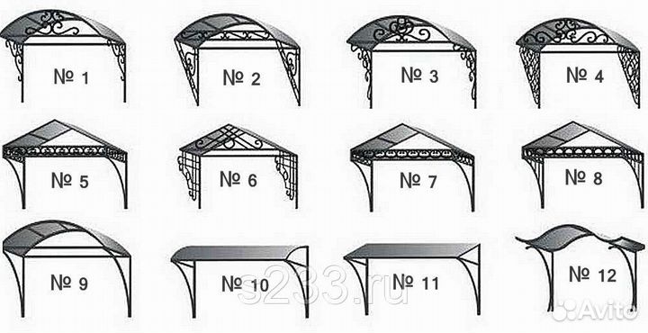 Козырек над дверью