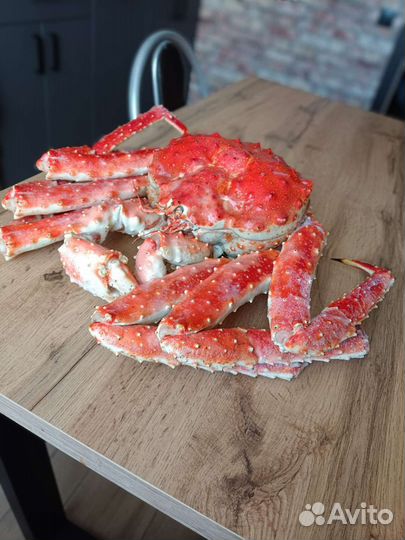 Краб цельный подарочный Камчатка