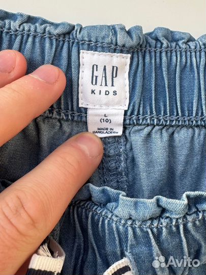 Шорты gap для девочки 10 лет 140см