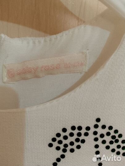 Платье на девочку 86