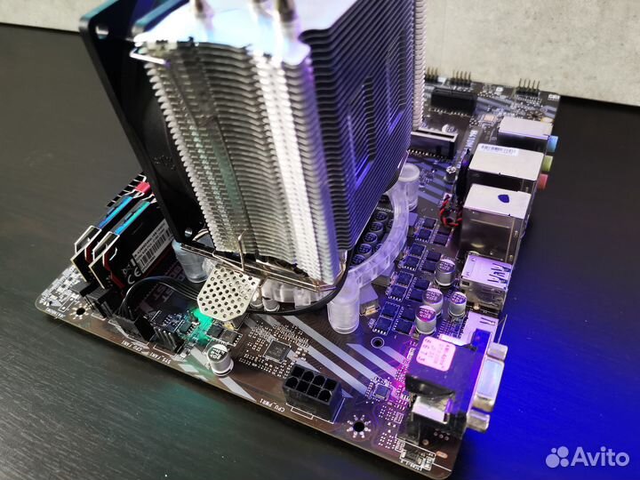 Бюджетный пк для игр i3-10100f / H410 / 16Gb