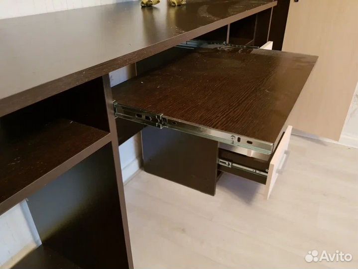 Стол компьютерный Уголок школьника Волна 2,4 (2,8)