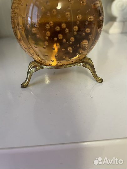 Шар пресс-папье стекло винтаж