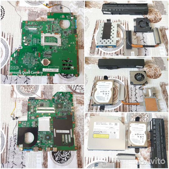 Части от Emachines, Sony, MSI, Asus